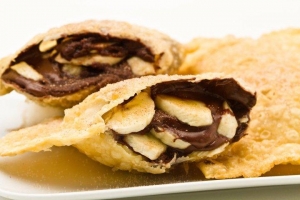 Recheio para pasteis Itamassas.(Patel de doce de chocolate com banana)