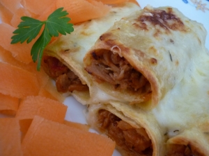 Recheio para o preparo de cannelloni com a Massa Itamassas  (atum)